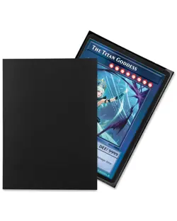 TitanShield (150 Sleeve/Black) Small Japanese Sized Trading Card Sleeves Deck - Image 3