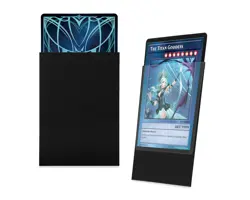 TitanShield (150 Sleeve/Black) Small Japanese Sized Trading Card Sleeves Deck - Image 4