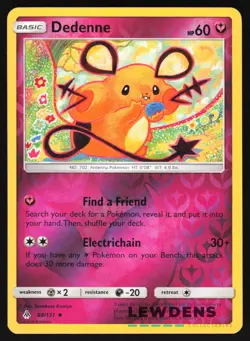 Dedenne - 88/131 - Reverse Holo Uncommon - Forbidden Light - Pokemon Card - Image 1