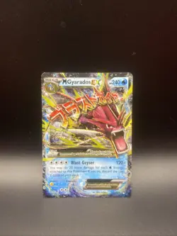 Pokemon TCG 2016 M Gyarados EX Ultra Rare Holo Breakpoint Card 27/122 - MP - Image 1