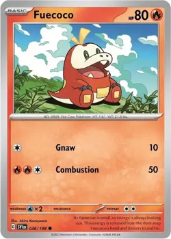 Fuecoco - (Mirage Holo) Promo Miscellaneous Cards & Products 036/198 NM - Image 1
