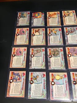 Topps Pokemon Blue Logo Foil and Non Holo 31 Card Lot. See Photos. - Image 3