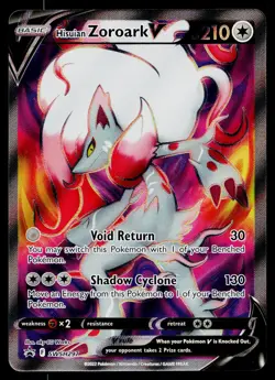 Hisuian Zoroark V SWSH297 SWSH: Sword & Shield Promo Cards Promo #1 - Image 1