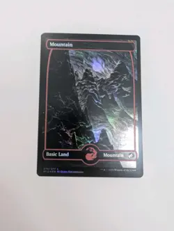 MTG - Mountain 274 (Foil) - Innistrad: Midnight Hunt NM/M Condition - Image 1