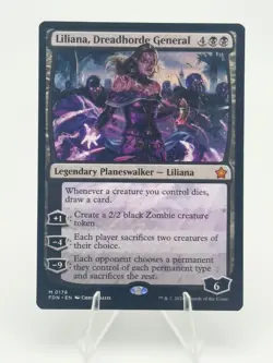 Liliana, Dreadhorde General M Foundations Normal 176 MTG NM - Image 1