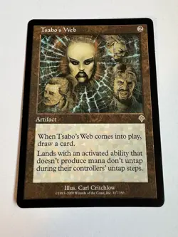 Magic The Gathering Tsabo's Web 317/350 - Image 1