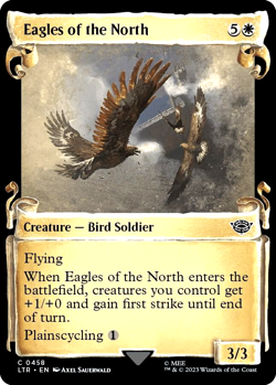 MTG Eagles of the North 458 Foil Showcase Scrolls The Lord of the Rings - Image 1