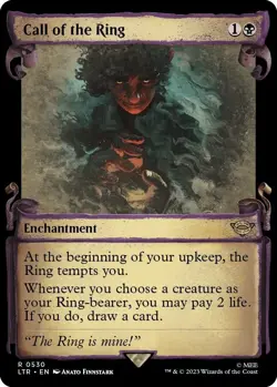 MTG Call of the Ring 530 Rare Showcase Scrolls The Lord of the Rings - Image 1