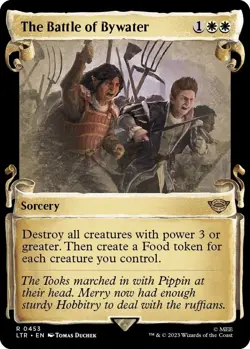 MTG The Battle of Bywater 453 Rare Showcase Scrolls The Lord of the Rings - Image 1