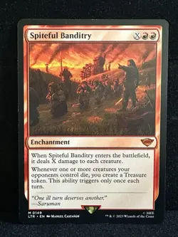 Spiteful Banditry - MTG LOTR M 0149 NM - Image 1