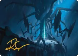 MTG Yggdrasil, Rebirth Engine 10 Gold Stamped Signature Assassin's Creed Art - Image 1