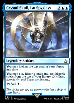 MTG Crystal Skull, Isu Spyglass 15 Rare Foil Assassin's Creed - Image 1