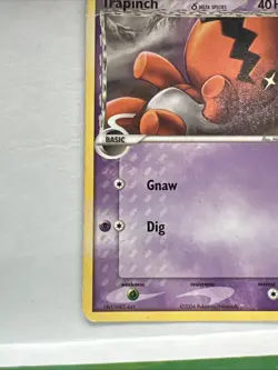 Pokemon TCG Trapinch (Delta Species) EX Dragon Frontiers 68/101 Regular Common - Image 2