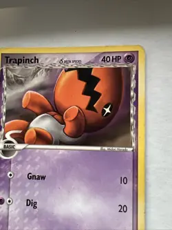 Pokemon TCG Trapinch (Delta Species) EX Dragon Frontiers 68/101 Regular Common - Image 4