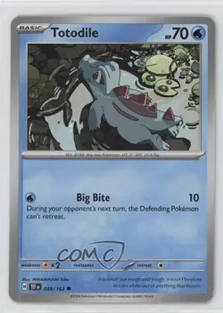 Totodile Italian Pokemon Scarlet & Violet: Temporal Forces TEF #039 - Image 1