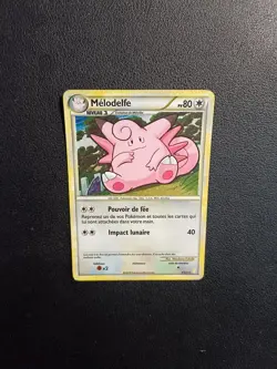 Carte Pokemon Melodelfe 3/123 Heartgold Soulsilver HGSS FR - Image 1
