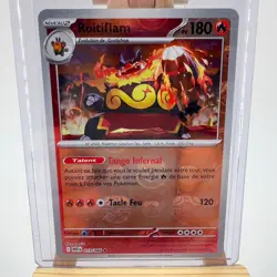 Roitiflam 013/086 MasterBall Carte Pokemon EV10.5 Flamme Blanche Master Ball - Image 1