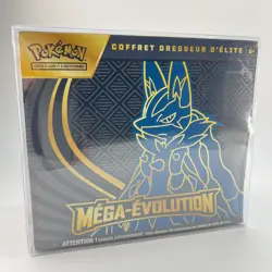 Pokemon TCG ETB ME01 Mega-Evolution Mega Lucario Coffret Dresseur d'Elite ME1 - Image 1