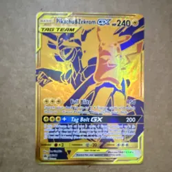 Pokemon Pikachu & Zekrom GX TAG TEAM Holo Promo 240 HP SM248 English - Image 1