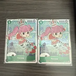 2x One Piece Legacy Of The Master Perona OP12-034 SR English - Image 1