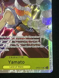 Yamato OP04-112 SR Super Rare - One Piece Trading Card Game - ENGLISH (prb) - Image 4