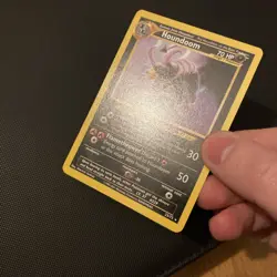 Houndoom Neo Discovery Pokemon Card 23/75 Unlimited Edition non holo rare - Image 3
