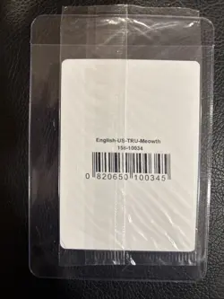 New Sealed 2016 Promo Toys R Us Exclusive Pokemon Meowth card 53/83 - Image 2