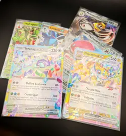 6 x EX Pokemon Card Bundle (Stellar Crown Set, NM) - Image 1