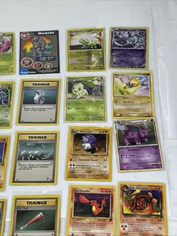 Pokemon TCG (X60) Vintage Card Lot Base Set 1st Edition, Team Rocket, Jungle - Image 4