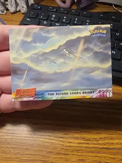 The Future Looks Bright #41 Pokemon Mewtwo Strikes Back Topps Card - NM/LP - Image 1