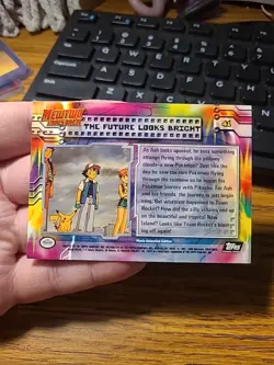 The Future Looks Bright #41 Pokemon Mewtwo Strikes Back Topps Card - NM/LP - Image 3