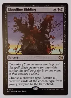 Bloodline Bidding. 0091. Lorwyn Eclipsed. MTG - Image 1