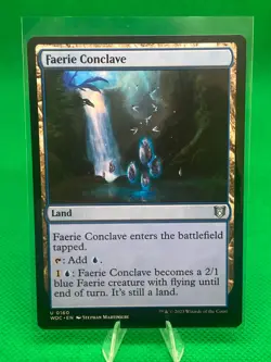 MTG Wilds of Eldraine Commander - Faerie Conclave - Image 1