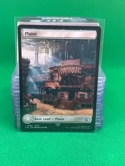 MTG - (Full Art) PLAINS #295 - Final Fantasy (C) - Image 1