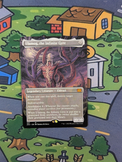 Ulamog, the Infinite Gyre 337 - Borderless Mythic Double Masters 2022 MTG 2X2 - Image 1