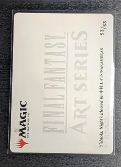 Y'shtola, Night's Blessed Art Card - Art Series FINAL FANTASY 53 /53 NM MTG - Image 3