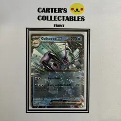 Pokemon TCG Golisopod ex Paradox Rift 050/182 Holo Double Rare - Image 1