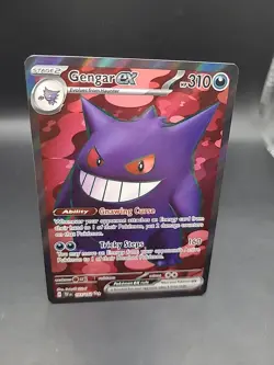 Gengar ex - 193/162 Temporal Forces (Pokemon) Full Art Ultra Rare - Image 2