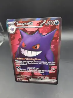 Gengar ex - 193/162 Temporal Forces (Pokemon) Full Art Ultra Rare - Image 3