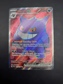 Gengar ex - 193/162 Temporal Forces (Pokemon) Full Art Ultra Rare - Image 4