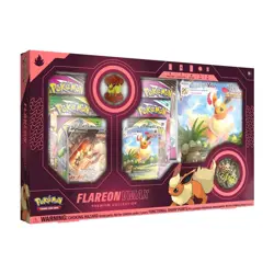 Pokemon TCG Flareon VMAX Premium Collection Box NEW SEALED Eevee - Image 1