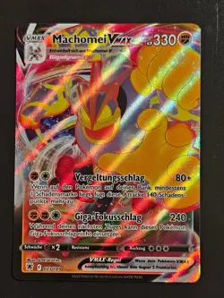 Pokemon TCG Deutsch Machomei VMAX ASR 073 | Near Mint - Image 1