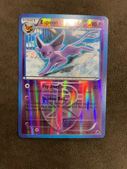 Espeon Reverse Holo Plasma Freeze 48/116 B&W Pokemon TCG LP - Image 1