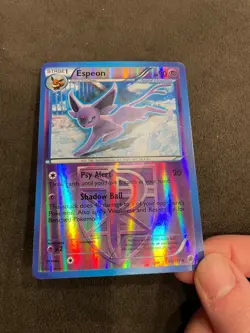 Espeon Reverse Holo Plasma Freeze 48/116 B&W Pokemon TCG LP - Image 3