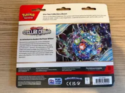 Pokemon Scarlet & Violet Stellar Crown 3 Pack Blister New and Sealed Latias - Image 2