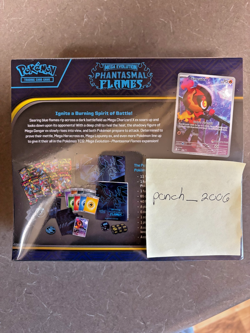 Mega Evolutions Phantasmal Flames Pokemon Center Elite Trainer Box Sealed - Image 2