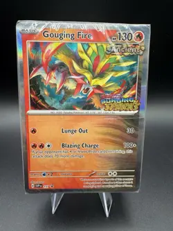 Surging Sparks Gouging Fire 151 Sealed Promo Pokemon Build & Battle Pre-Release - Image 1