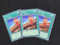 3 x YuGiOh TCG Fissure Dark Beginnings 1 DB1-EN117 Unlimited Rare NM - Image 1