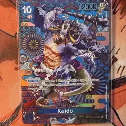 Kaido SP SEC OP04-044 OP05 Alternate Art One Piece Card English TCG Official - Image 1