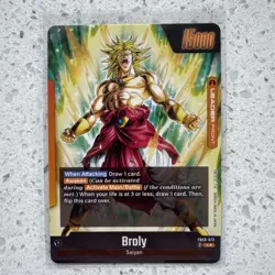 Broly FB08-073 Leader Alternate Art Saiyan's Pride Dragon Ball English Card - Image 2